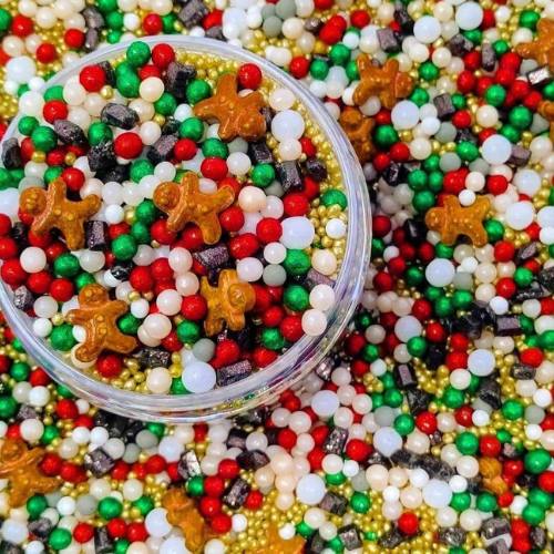Cosmic Colors Sprinkle Mixes - GINGERBREAD LANE