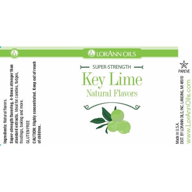 LorAnn Oils' Key Lime Flavor, 1 oz.