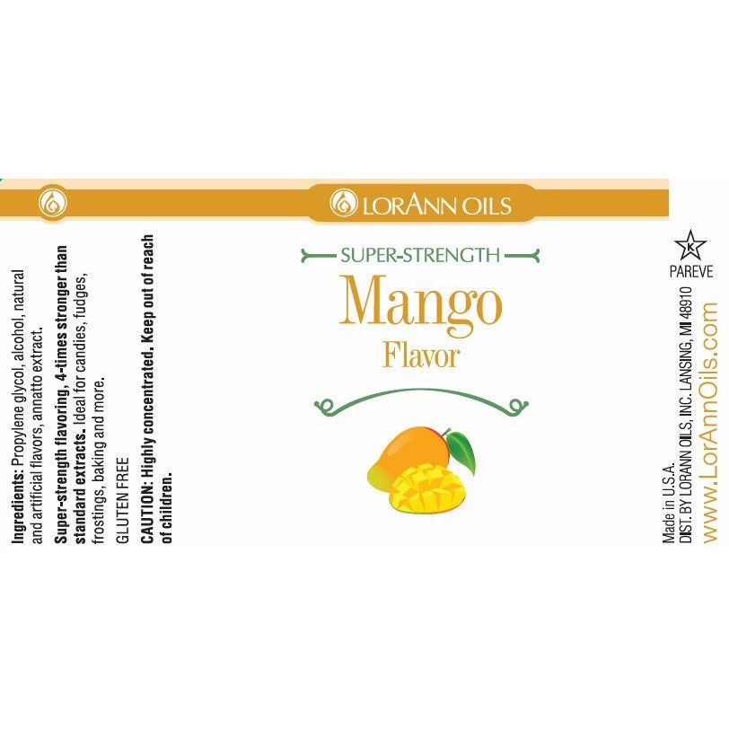 LorAnn Oils' Mango Flavor, 1 oz.