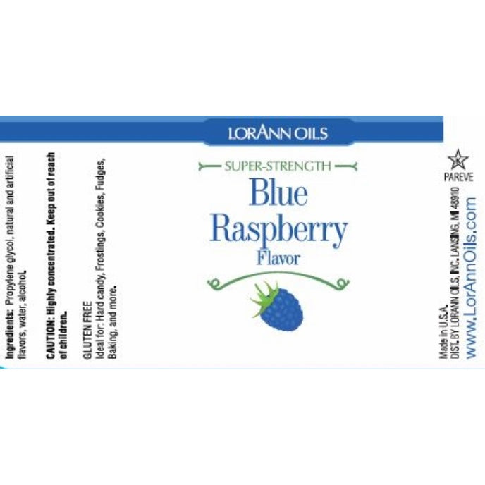 LorAnn Oils' Blue Raspberry Flavor, 1 oz.