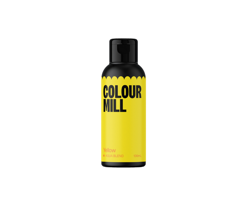 YELLOW-Colour Mill Food Colouring-AQUA BLEND (EXPIRATION DATE OF OCT. 2025)