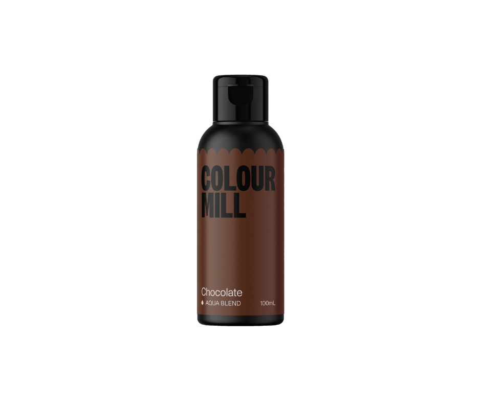 CHOCOLATE-Colour Mill Food Colouring-AQUA BLEND (EXPIRATION DATE OF FEB. 2026)