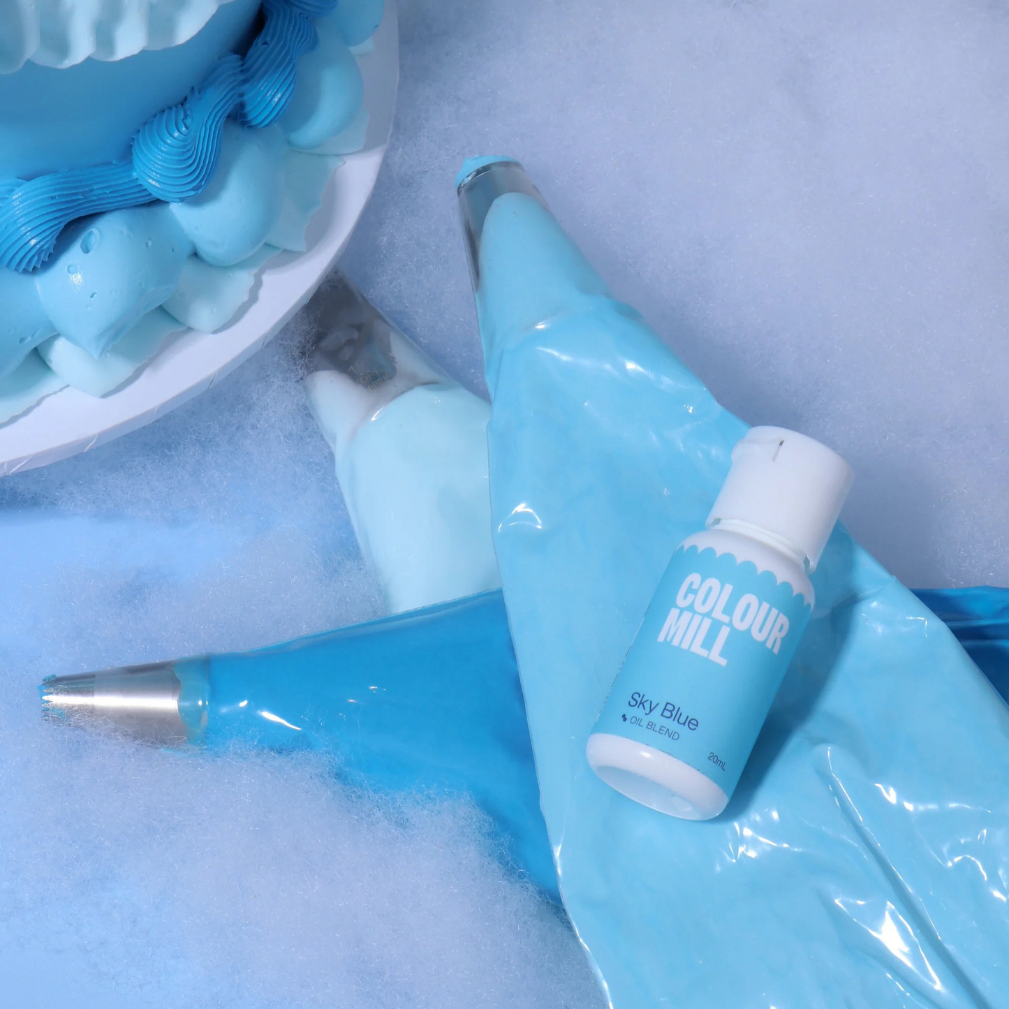 SKY BLUE-Colour Mill Food Coloring-OIL BASED, 100mL