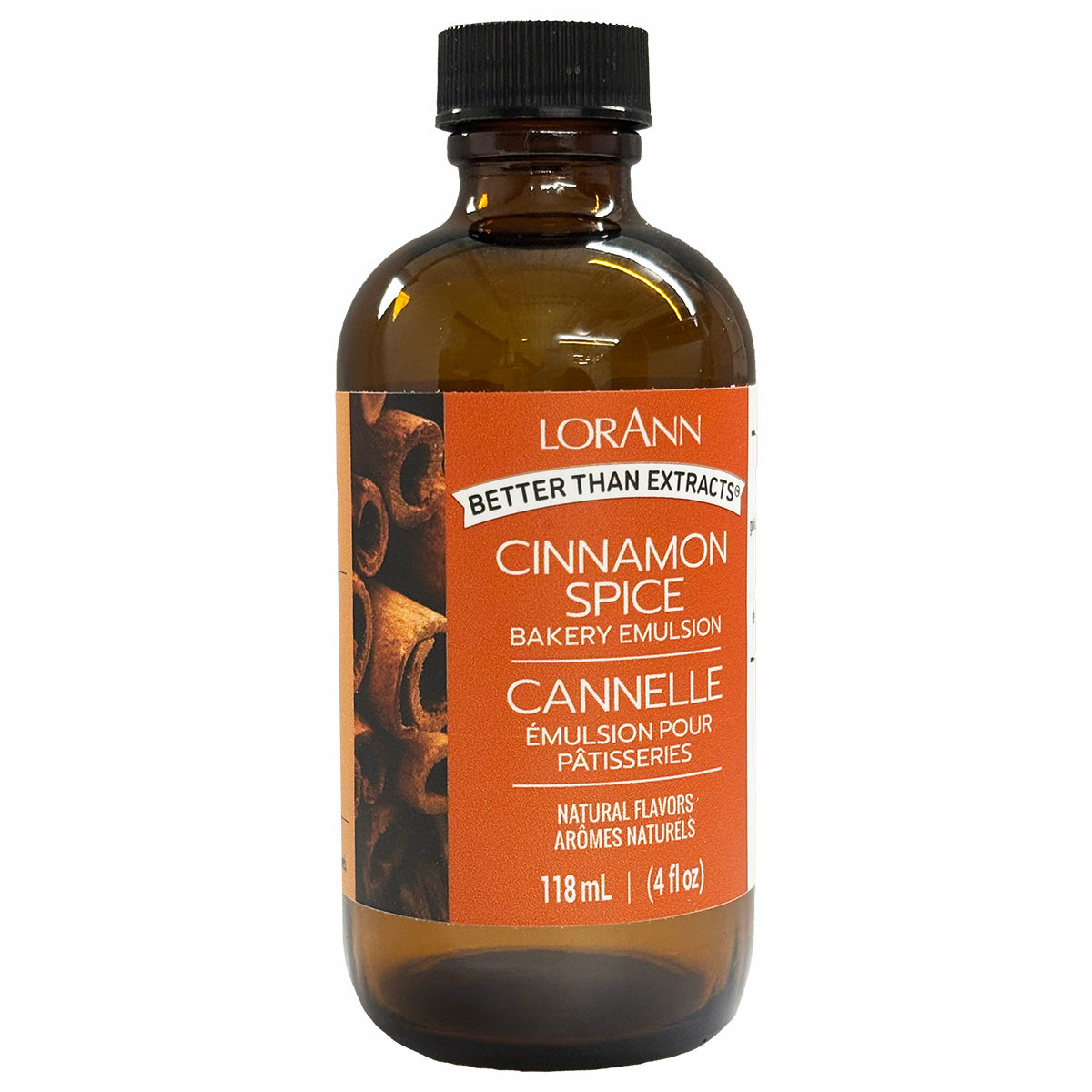 LorAnn Oils' Cinnamon Spice Bakery Emulsion, 4 oz.