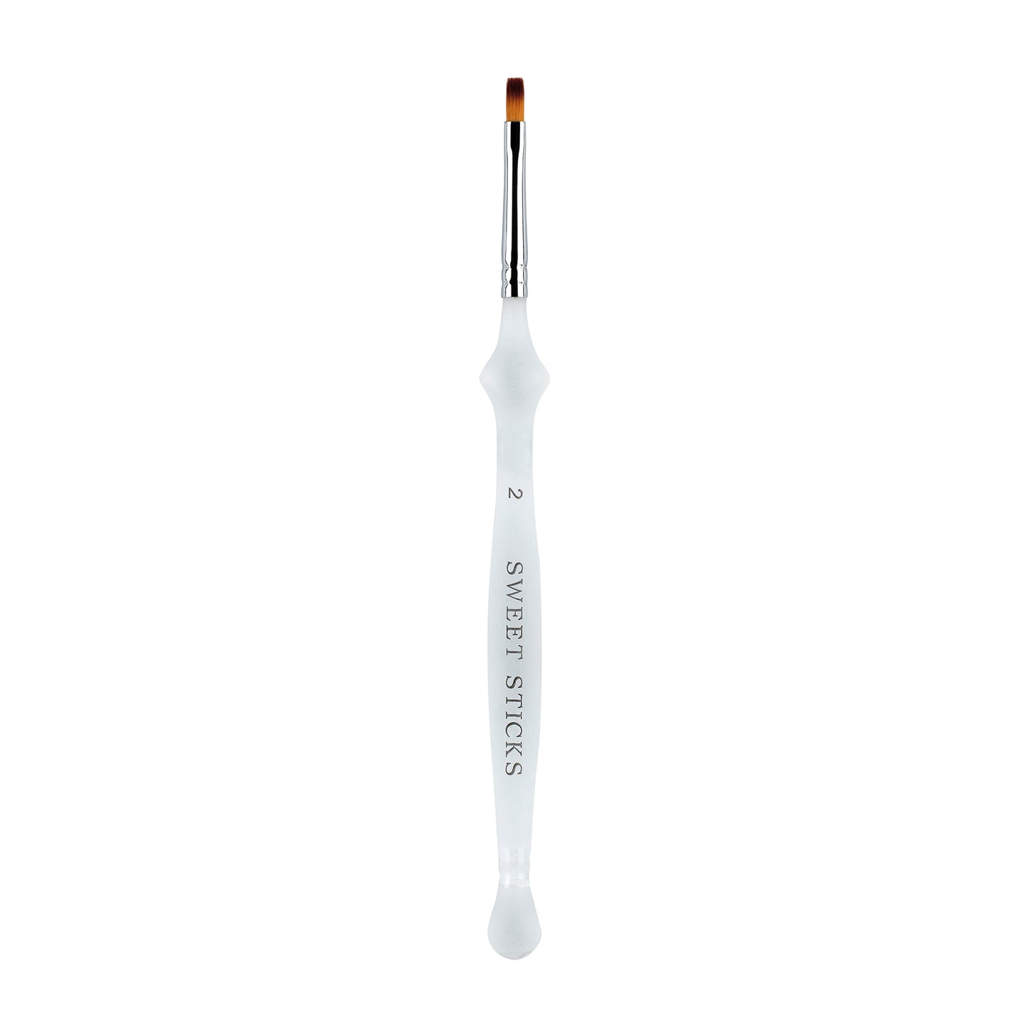 Sweet Sticks - CLEAR GRIP FLAT #2 BRUSH