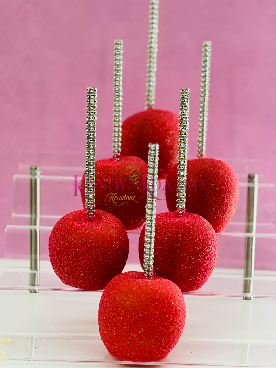 Glam Sticks-Silver - The Baker's Bow-tique