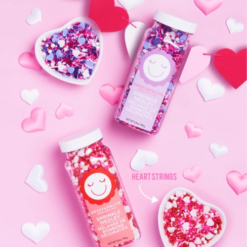 Sweetapolita - HEART STRINGS SPRINKLE MEDLEY, 4 oz.