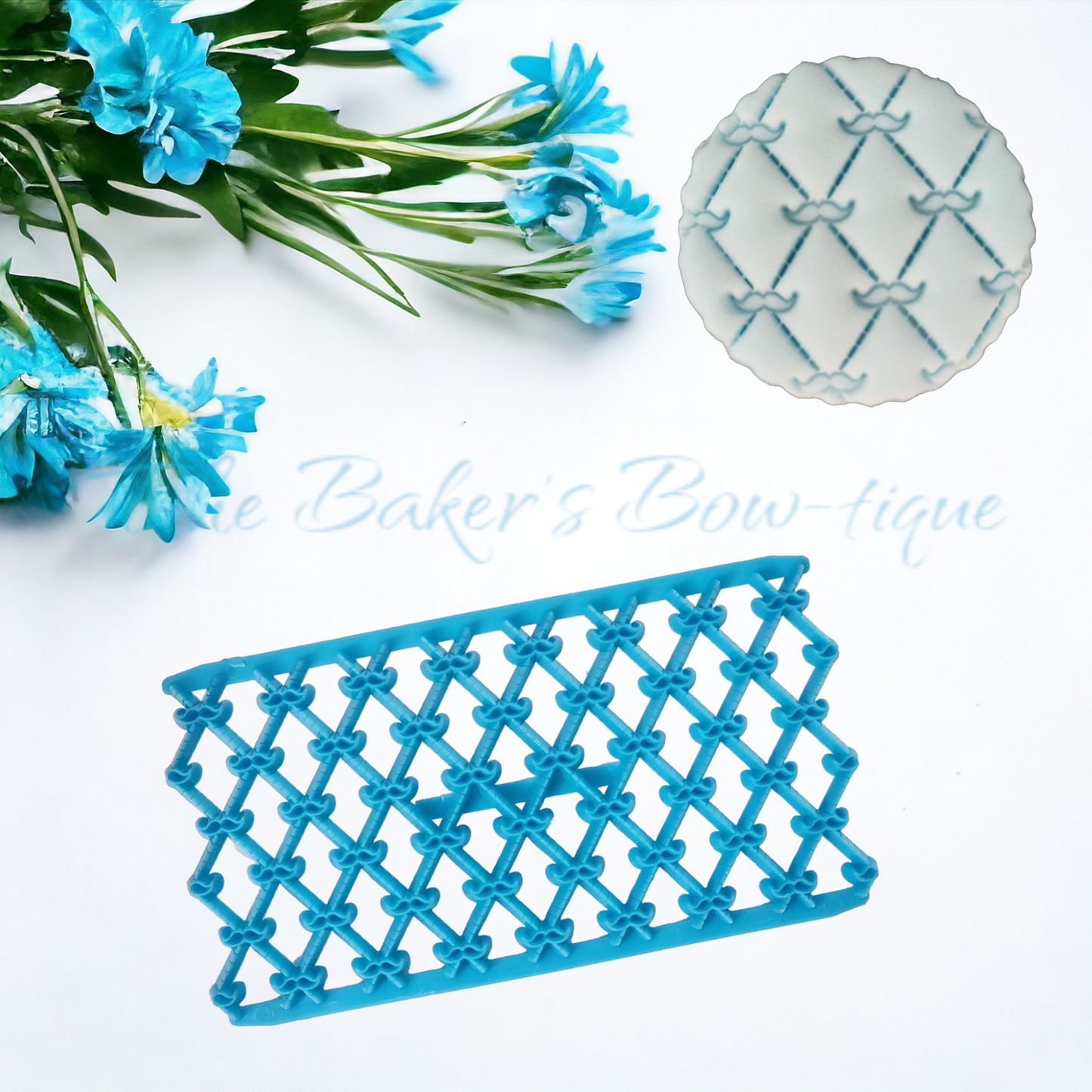 MUSTACHE Embosser - The Baker's Bow-tique