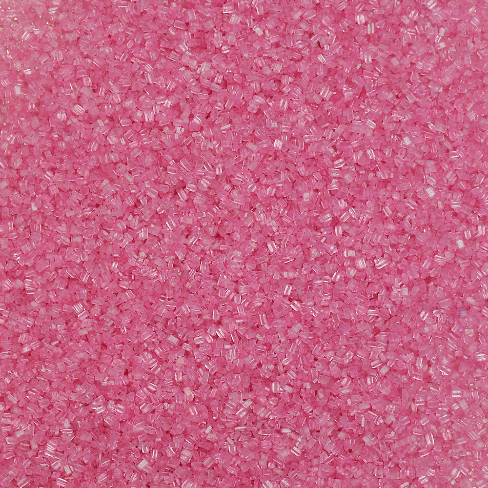 Natural Sanding Sugar - PINK, 5 oz.