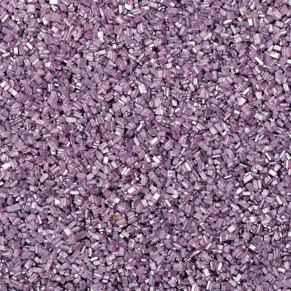 Pearlized Natural Sanding Sugar - PURPLE, 5 oz.