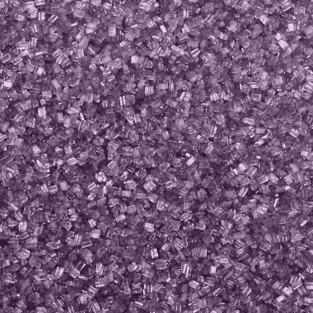 Natural Sanding Sugar - PURPLE, 5 oz.