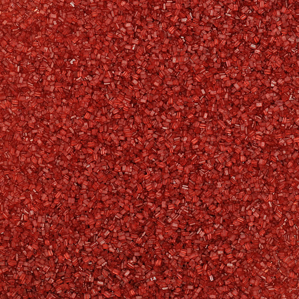 Natural Sanding Sugar - RED, 5 oz.
