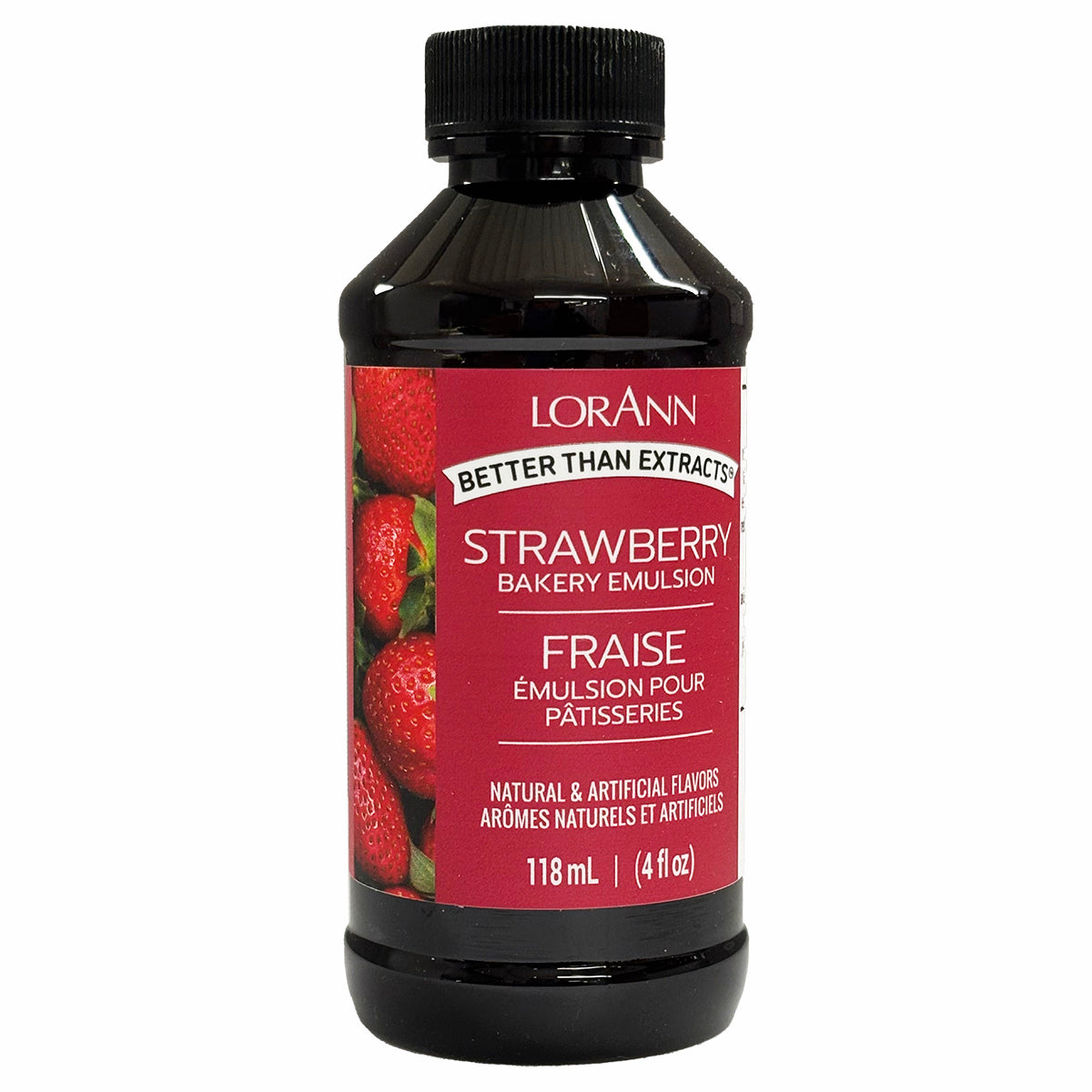 LorAnn's Oils' Strawberry Bakery Emulsion, 4 oz.