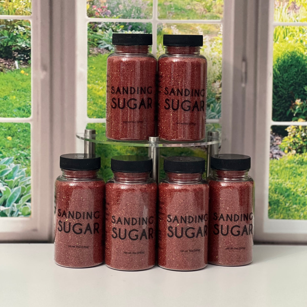 Sanding Sugar - RED, 5.0 oz.