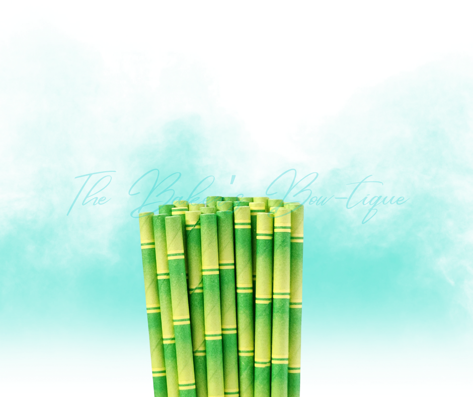 GREEN BAMBOO Paper Straws