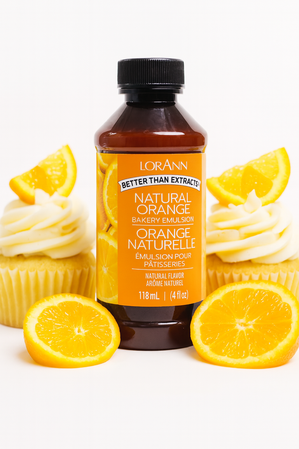 LorAnn Oils' Natural Orange Bakery Emulsion, 4 oz.