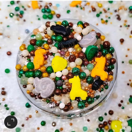 Cosmic Colors Sprinkle Mixes - SAFARI