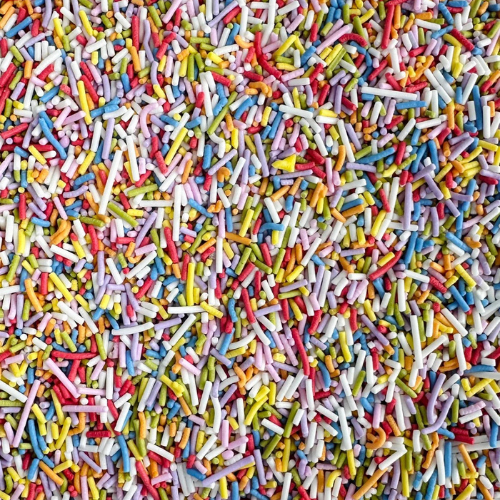 Sweetapolita - NATURAL RAINBOW CRUNCHY SPRINKLES | PLANT-BASED, 4 oz.