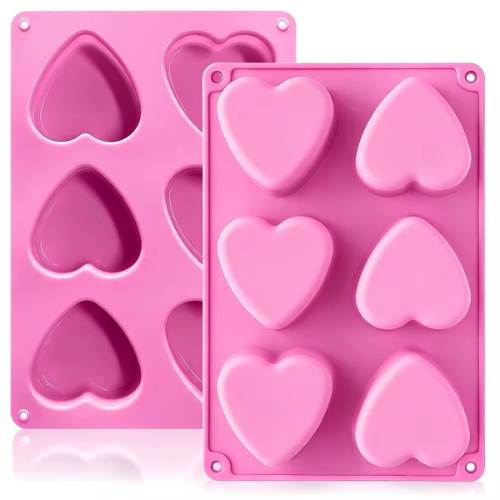 Heart Mold #2 - 6 Cavity