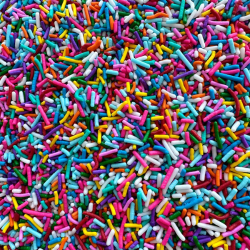 Sweetapolita - RAINBOW CRUNCHY SPRINKLES, 4 oz.