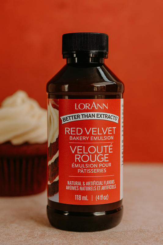 LorAnn's Oils' Red Velvet Bakery Emulsion, 4 oz.