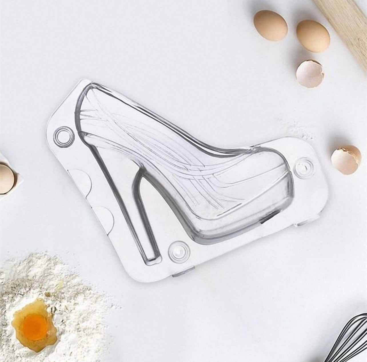 3D High-Heeled Shoe Mold-SMALL - The Baker's Bow-tique