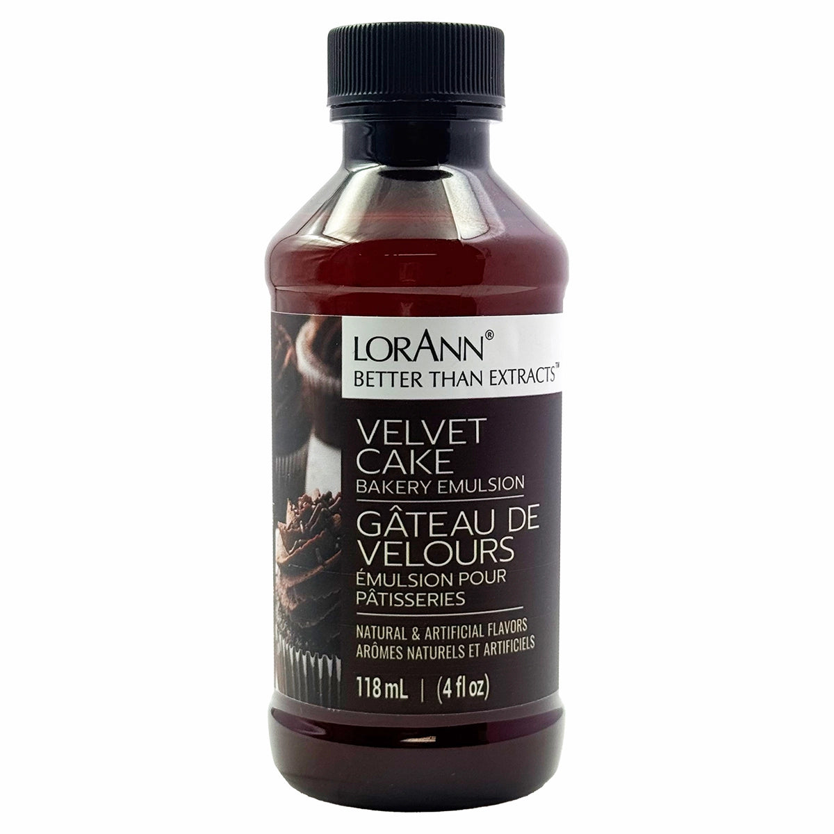 LorAnn's Oils' Velvet Cake Bakery Emulsion, 4 oz.