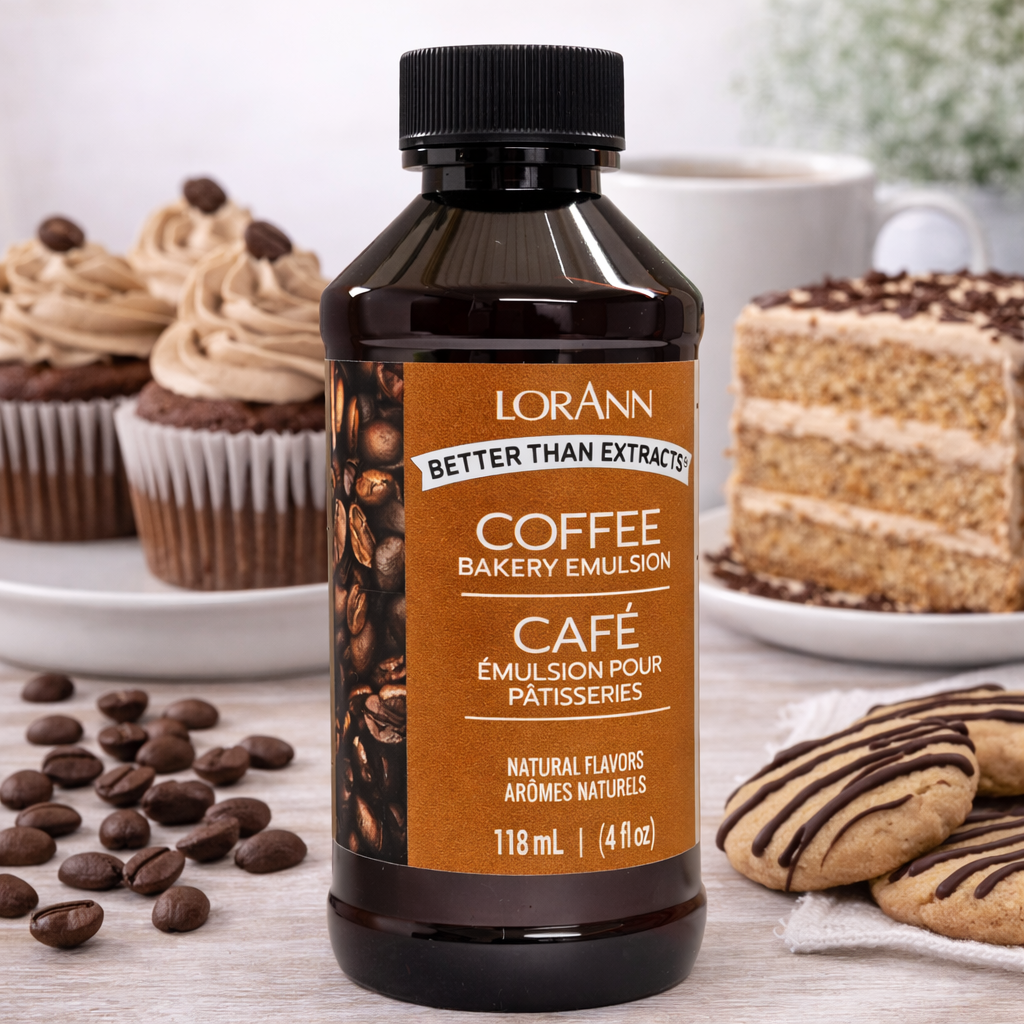 LorAnn Oils' Natural Coffee Bakery Emulsion, 4 oz.