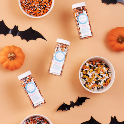 Sweetapolita - HALLOWEEN CRUNCHY SPRINKLES, 3.2 oz. (EXPIRATION DATE OF 12/18/26 OR LATER)