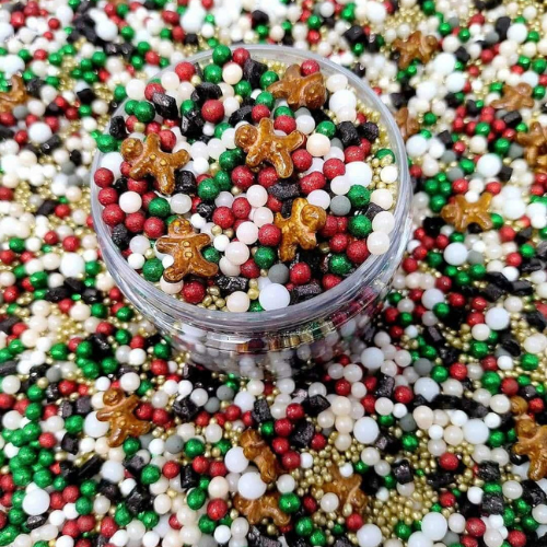 Cosmic Colors Sprinkle Mixes - GINGERBREAD LANE