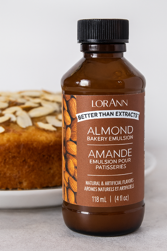 LorAnn Oils' Almond Bakery Emulsion, 4 oz.