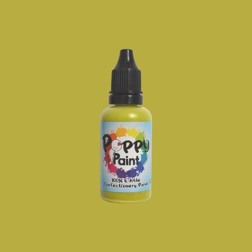 Poppy Paint Edible Paint - AVOCADO, 30 mL (1 fl. oz.)