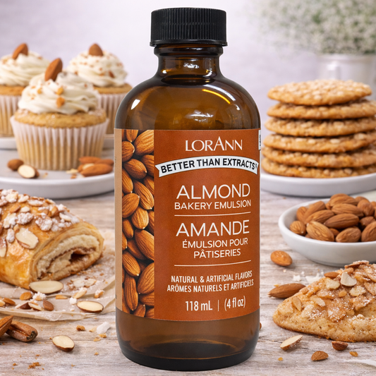 LorAnn Oils' Almond Bakery Emulsion, 4 oz.