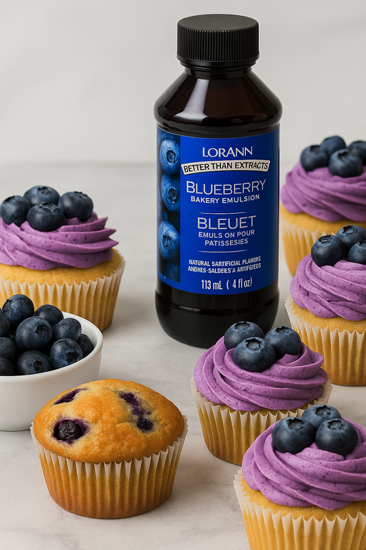 LorAnn Oils' Blueberry Bakery Emulsion, 4 oz.