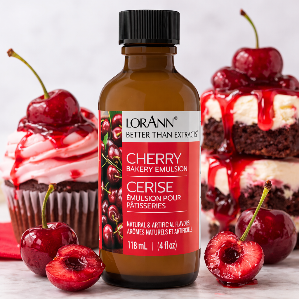 LorAnn Oils' Cherry Bakery Emulsion, 4 oz.