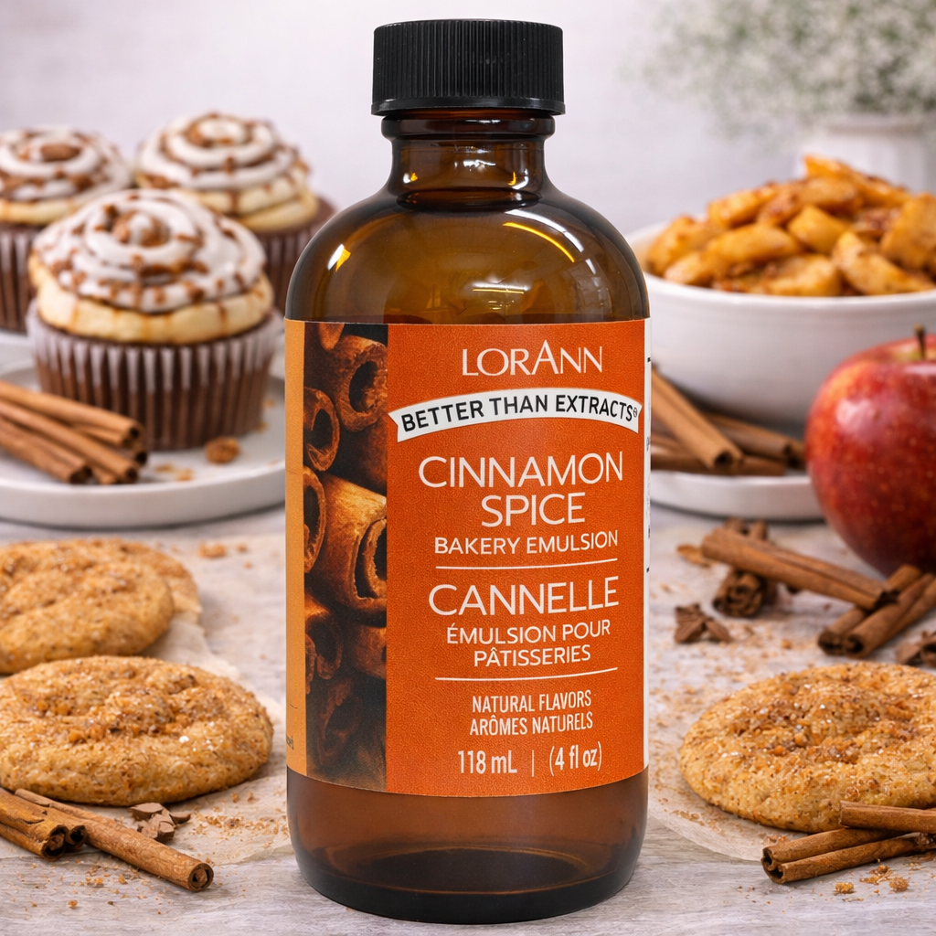 LorAnn Oils' Cinnamon Spice Bakery Emulsion, 4 oz.