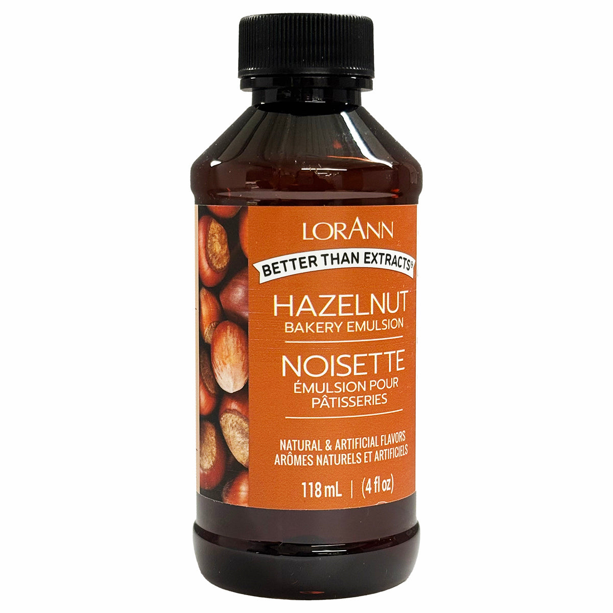 LorAnn Oils' Hazelnut Bakery Emulsion, 4 oz.