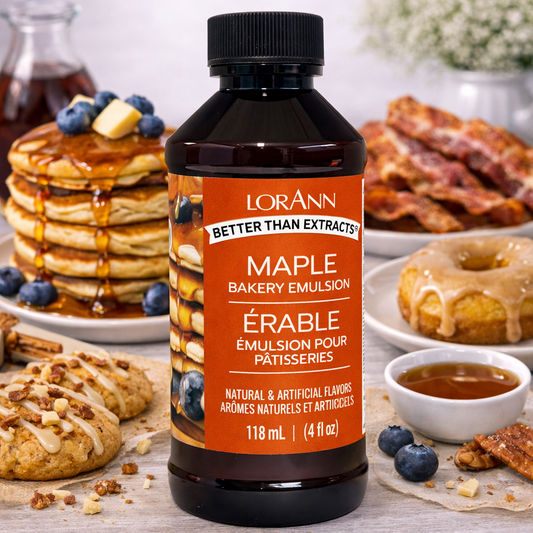 LorAnn's Oils' Maple Bakery Emulsion, 4 oz.
