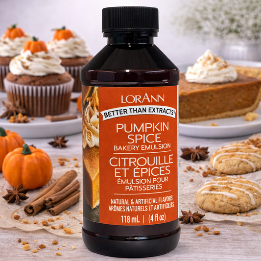 LorAnn's Oils' Pumpkin Spice Bakery Emulsion, 4 oz.