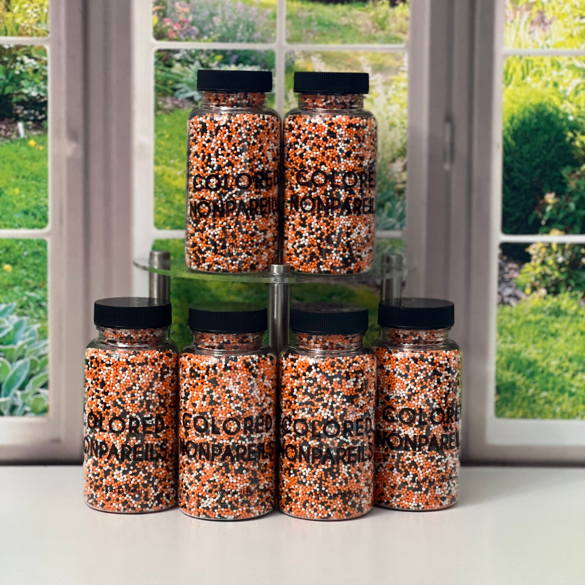 Nonpareils - BLACK, ORANGE, AND WHITE, 5.1 oz.