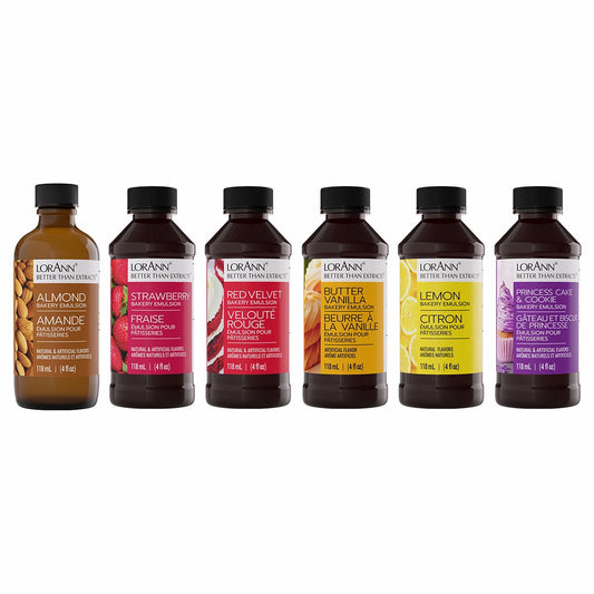 LorAnn Oils' BAKERS DREAM EMULSION VARIETY PACK