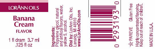 LorAnn Oils' Banana Cream Flavor, 1 Dram