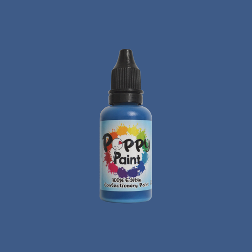 Poppy Paint Edible Paint - BLUE, 30 mL (1 fl. oz.)