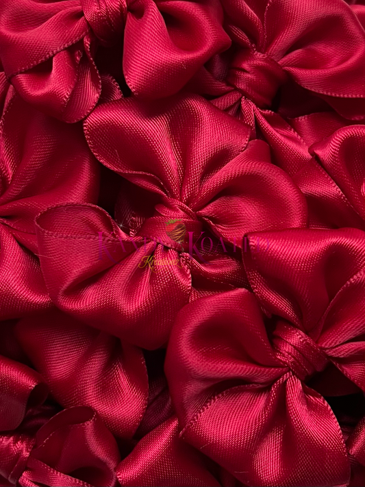 Treat Bows - BURGUNDY