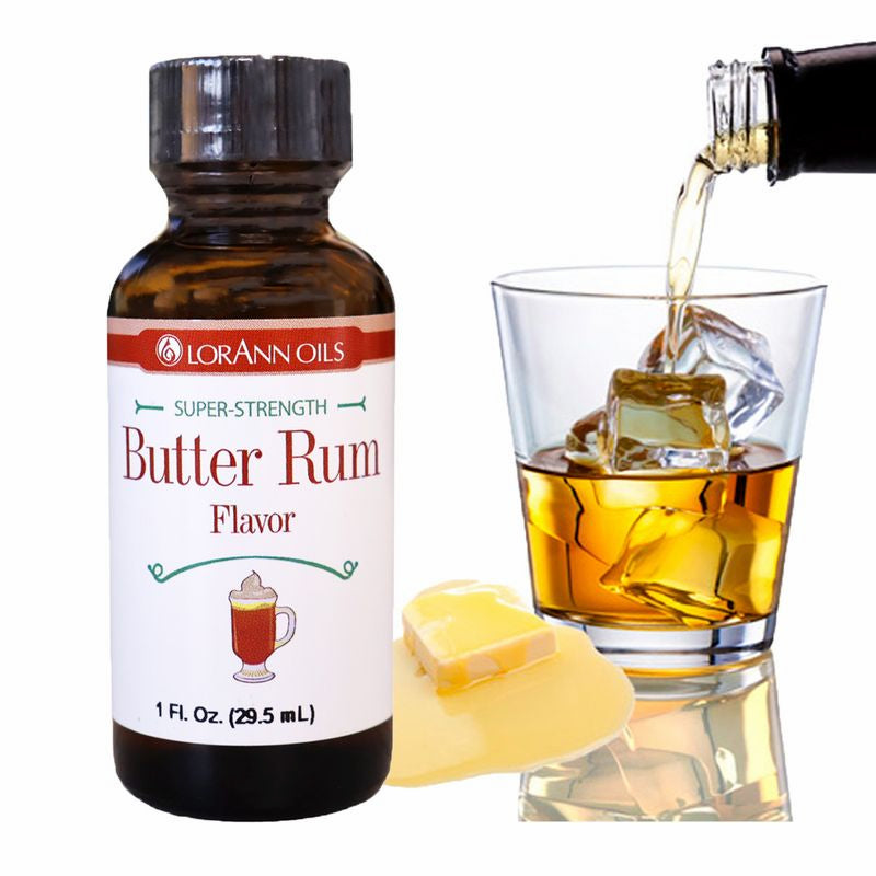 LorAnn Oils' Butter Rum Flavor, 1 oz.