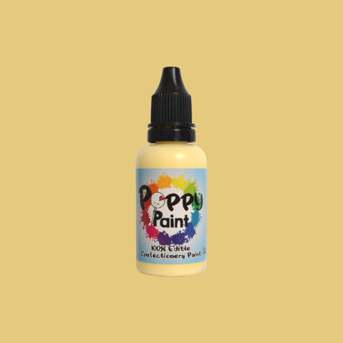 Poppy Paint Edible Paint - BUTTERCUP, 30 mL (1 fl. oz.)