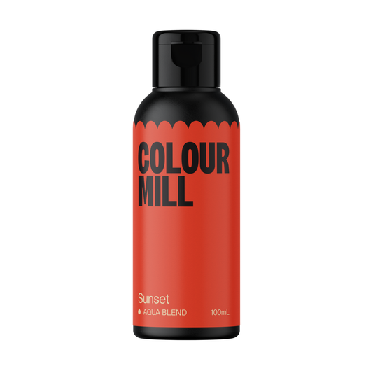 SUNSET-Colour Mill Food Colouring-AQUA BLEND 100mL(EXPIRATION DATE OF FEB. 2026)