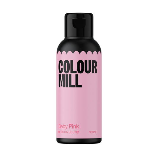 BABY PINK-Colour Mill Food Colouring-AQUA BLEND 100mL (EXPIRATION DATE OF FEB. 2026)