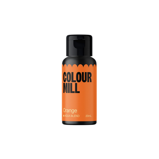 ORANGE-Colour Mill Food Colouring-AQUA BLEND 20mL (EXPIRATION DATE OF DEC. 2025)