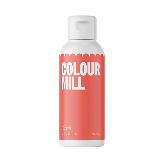 CORAL-Colour Mill Food Coloring-OIL BASED, 100mL
